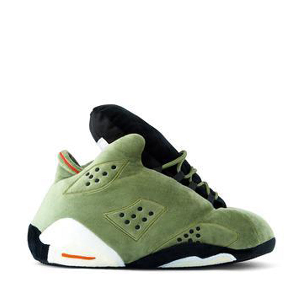 AJ 6 Cactus Groen Retro Hi Top Trainer Sneaker Sloffen