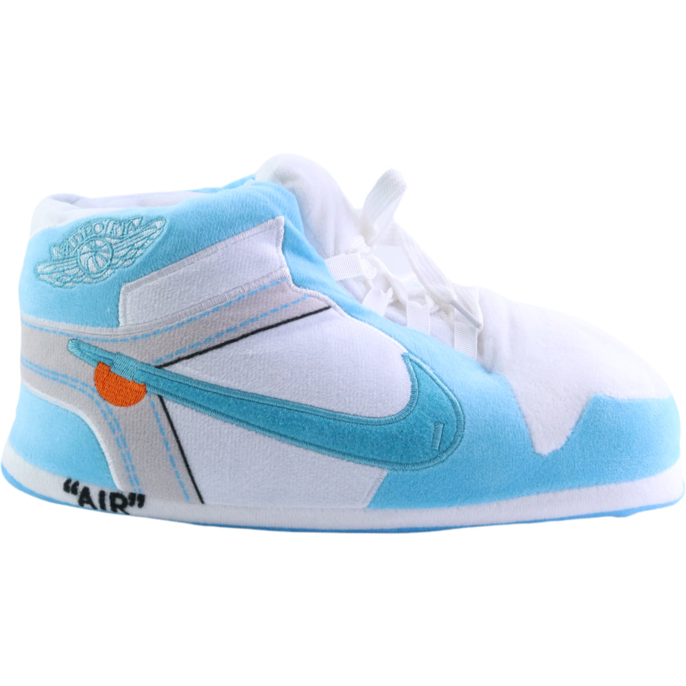 AJ 1 OFF White Blauw Retro Hi Top Unisex Trainer Sneaker Sloffen