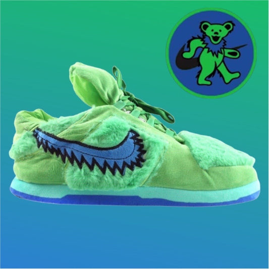 GD Dunks Groen Retro Low Top Unisex Trainer Sneaker Sloffen